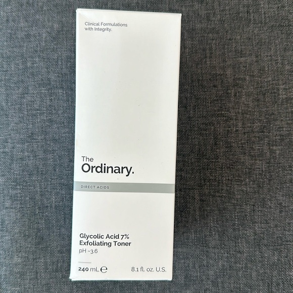 New in Box The-Ordinary Glycolic Acid 7% Exfoliating Toning Solution(240ml/8oz) - Picture 1 of 5